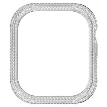 Sparkling case For Apple Watch® Series 7, 41 mm, Silver tone