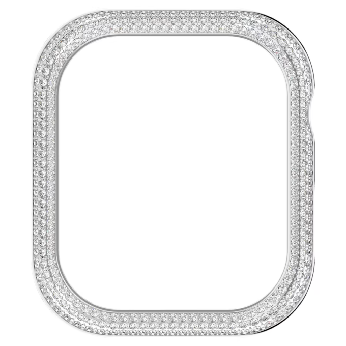 Sparkling case For Apple Watch® Series 7, 41 mm, Silver tone