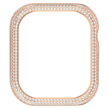 Sparkling case For Apple Watch® Series 7, 41 mm, Rose gold tone