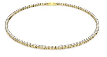 Tennis Deluxe Necklace White Gold