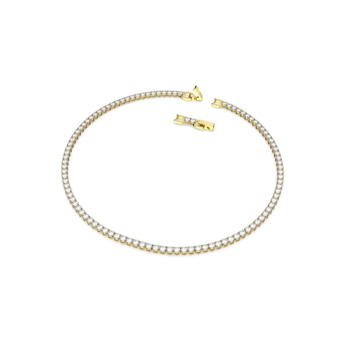 Tennis Deluxe Necklace White Gold