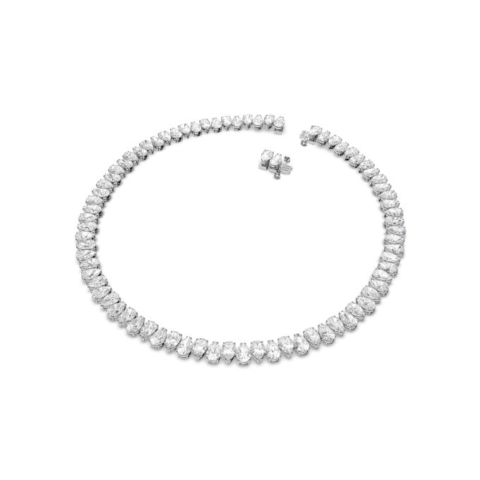 Millenia necklace Pear cut White Rhodium