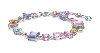 Gema bracelet Multicolored Rhodium