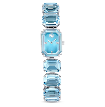 Watch Octagon cut bracelet Blue Stainless Steel