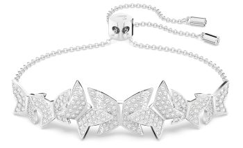 Lilia bracelet Butterfly White Rhodium