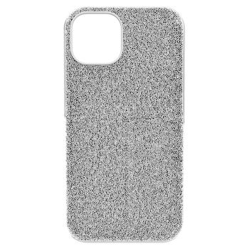 High smartphone case iPhone® 14 Silver tone