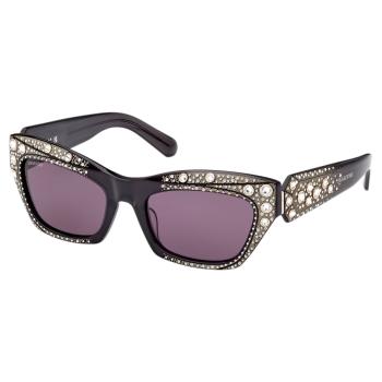 Sunglasses Cat-eye shape SK0380 01A Black