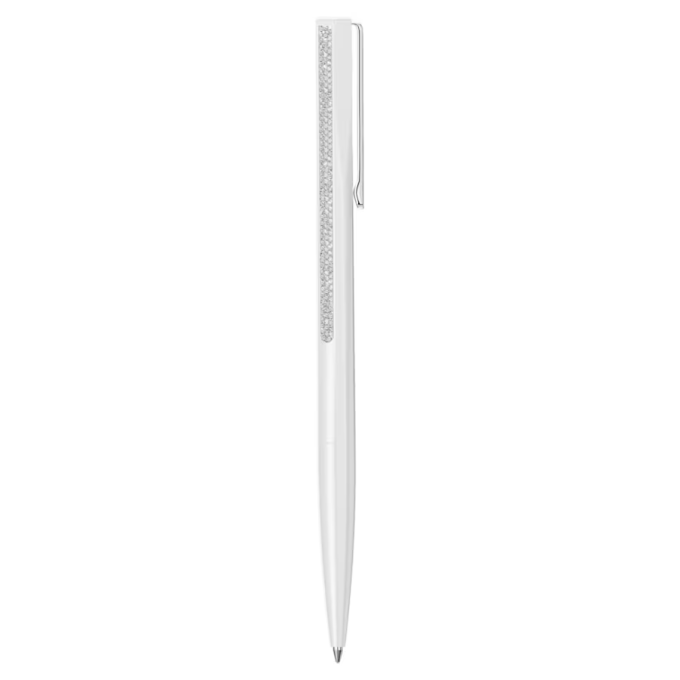 Crystal Shimmer ballpoint pen White lacquered Chrome plated