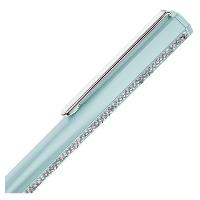 Crystal Shimmer ballpoint pen Blue lacquered Chrome plated