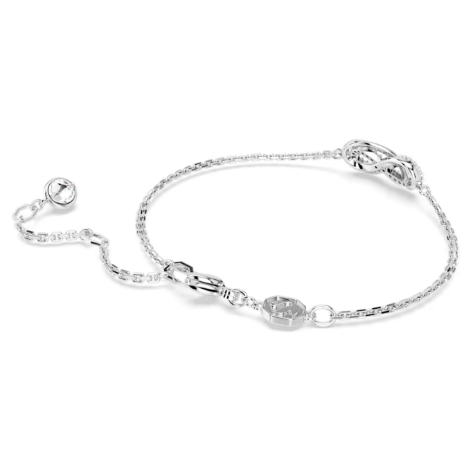 Hyperbola bracelet Infinity White Rhodium plated