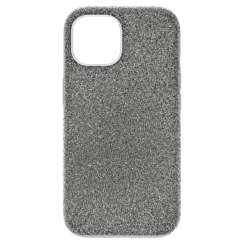 High smartphone case iPhone® 15 Silver tone